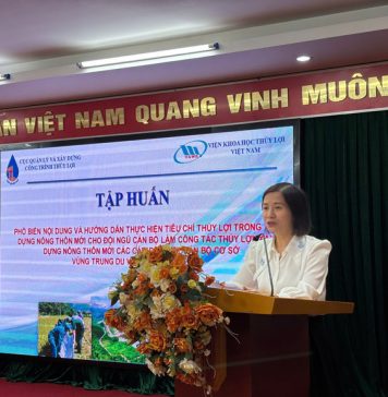 Tiêu chí thủy lợi trong xây dựng nông thôn mới