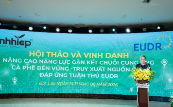 Công ty cà phê Vĩnh Hiệp đẩy mạnh số hóa và xây dựng chuỗi cà phê bền vững